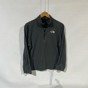 The north face fleece quarter zip fleece sweatshirt